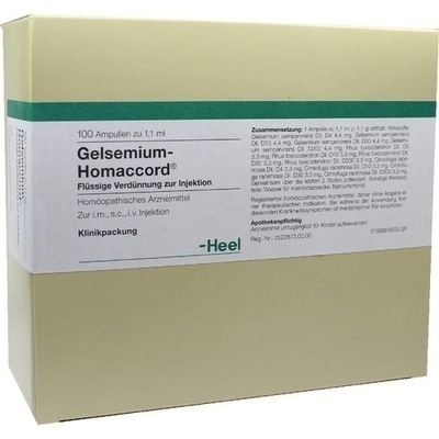 GELSEMIUM HOMACCORD Ampullen GELSEMIUM HOMACCORD Ampullen
