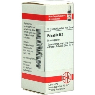 PULSATILLA D 2 Globuli PULSATILLA D 2 Globuli
