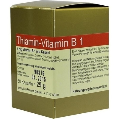 THIAMIN Kapseln Vitamin B1