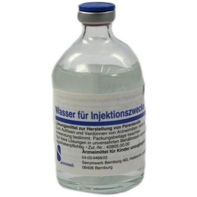 WASSER für Injektionszwecke
