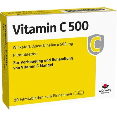 VITAMIN C 500 Filmtabletten