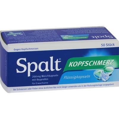 SPALT Kopfschmerz Weichkapseln