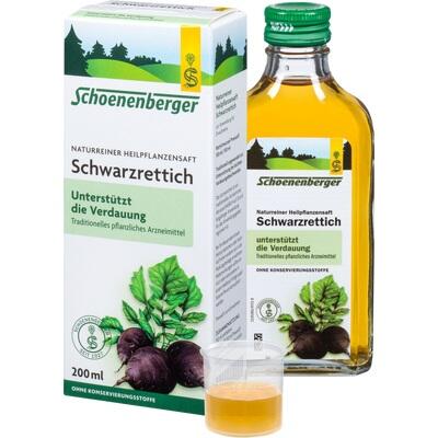 SCHWARZRETTICH Schoenenberger Heilpflanzensäfte SCHWARZRETTICH Schoenenberger Heilpflanzensäfte