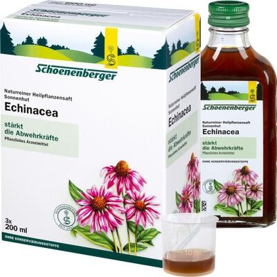 ECHINACEA SAFT Schoenenberger Heilpflanzensäfte ECHINACEA SAFT Schoenenberger Heilpflanzensäfte