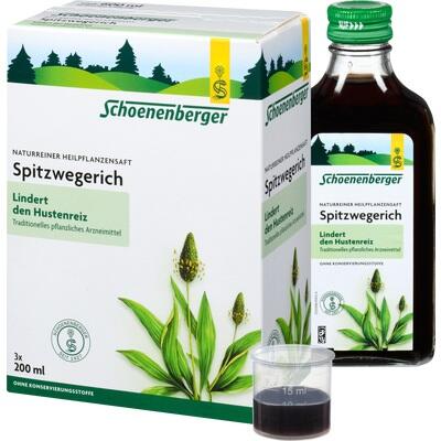SPITZWEGERICHSAFT Schoenenberger