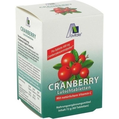CRANBERRY LUTSCHTABLETTEN CRANBERRY LUTSCHTABLETTEN