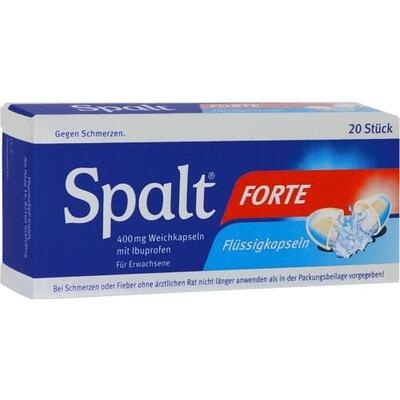 SPALT forte Weichkapseln SPALT forte Weichkapseln
