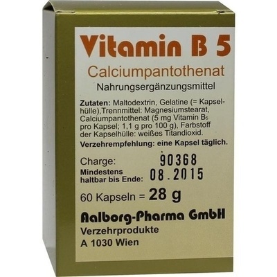 VITAMIN B5 KAPSELN