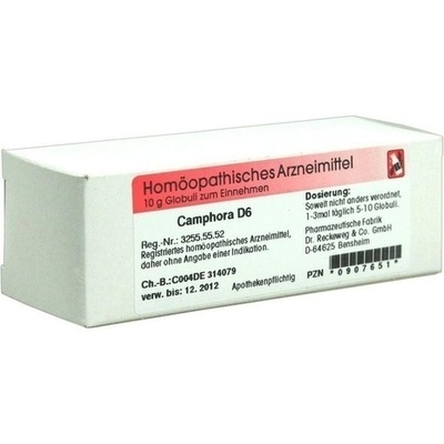 CAMPHORA D 6 Globuli