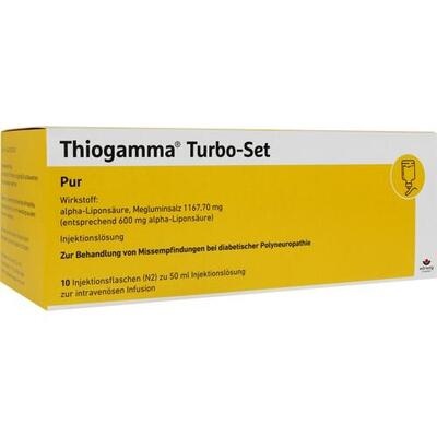 THIOGAMMA Turbo Set Pur Injektionsflaschen THIOGAMMA Turbo Set Pur Injektionsflaschen
