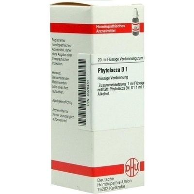 PHYTOLACCA D 1 Dilution PHYTOLACCA D 1 Dilution