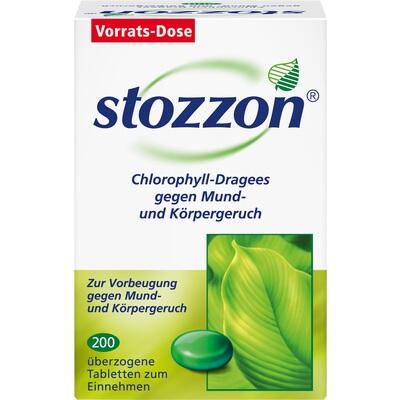 STOZZON Chlorophyll überzogene Tabletten