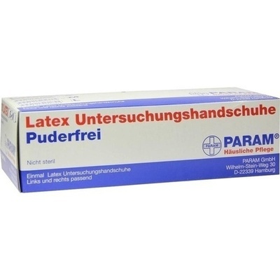 HANDSCHUHE Einmal Latex puderfrei M