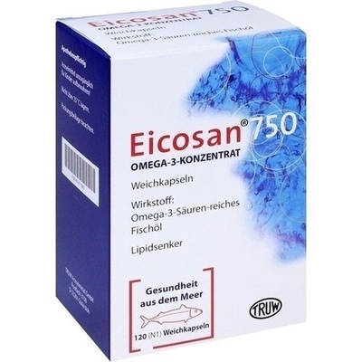 EICOSAN 750 Omega-3 Konzentrat Weichkapseln EICOSAN 750 Omega-3 Konzentrat Weichkapseln