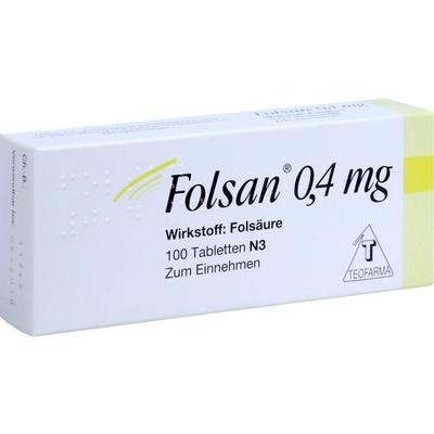FOLSAN 0,4 mg Tabletten