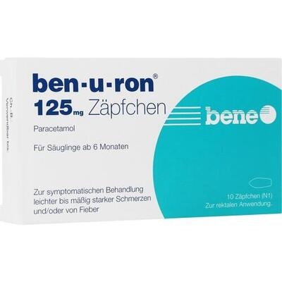 BEN-U-RON 125 mg Suppositorien BEN-U-RON 125 mg Suppositorien