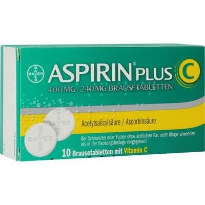 ASPIRIN plus C Brausetabletten ASPIRIN plus C Brausetabletten