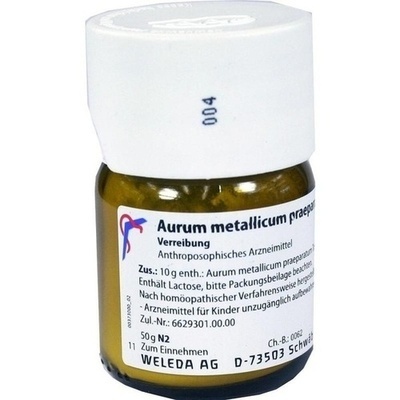 AURUM METALLICUM PRAEPARATUM D 6 Trituration AURUM METALLICUM PRAEPARATUM D 6 Trituration