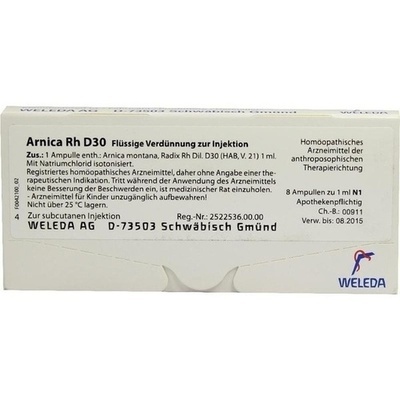 ARNICA RH D 30 Ampullen