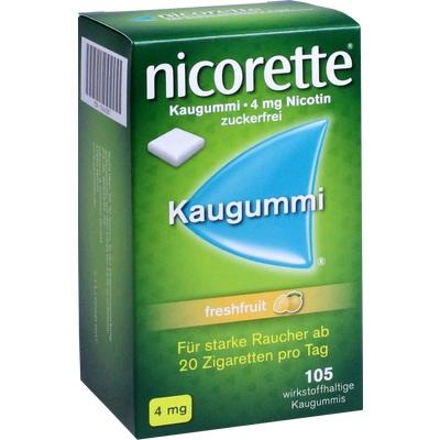 NICORETTE 4 mg freshfruit Kaugummi NICORETTE 4 mg freshfruit Kaugummi