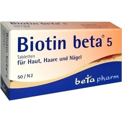 BIOTIN BETA 5 Tabletten