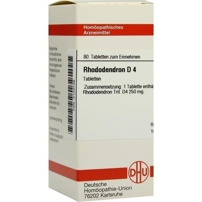 RHODODENDRON D 4 Tabletten