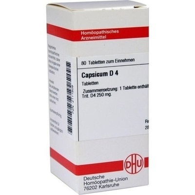CAPSICUM D 4 Tabletten