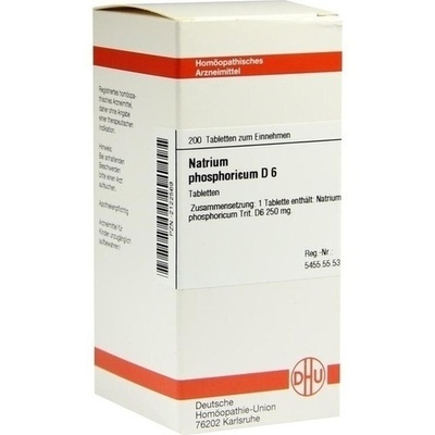 NATRIUM PHOSPHORICUM D 6 Tabletten NATRIUM PHOSPHORICUM D 6 Tabletten