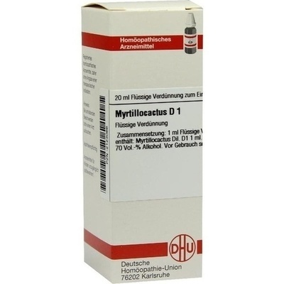 MYRTILLOCACTUS D 1 Dilution