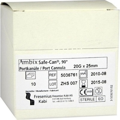 AMBIX Safe-Can Portpunkt.Kan.20 Gx25 mm gebogen