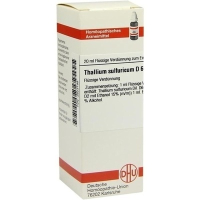 THALLIUM SULFURICUM D 6 Dilution
