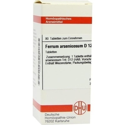 FERRUM ARSENICOSUM D 12 Tabletten
