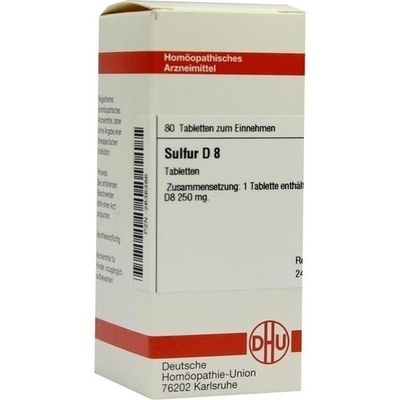 SULFUR D 8 Tabletten