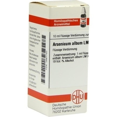 LM ARSENICUM album XVIII Dilution
