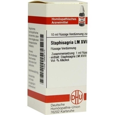LM STAPHISAGRIA XVIII Dilution
