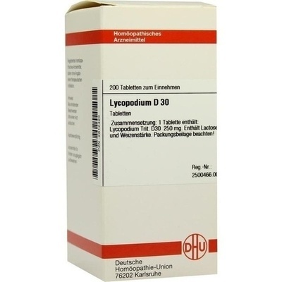 LYCOPODIUM D 30 Tabletten
