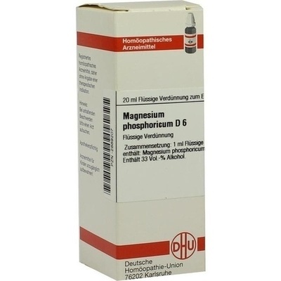 MAGNESIUM PHOSPHORICUM D 6 Dilution MAGNESIUM PHOSPHORICUM D 6 Dilution