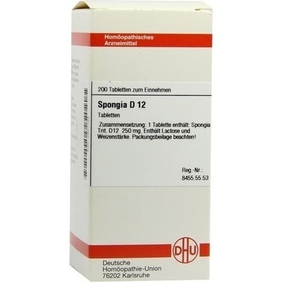 SPONGIA D 12 Tabletten