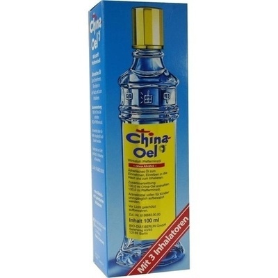 CHINA ÖL mit 3 Inhalatoren CHINA ÖL mit 3 Inhalatoren