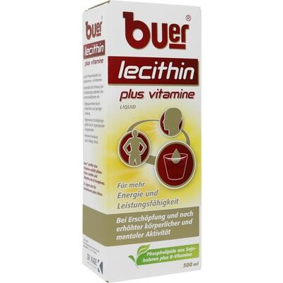 BUER LECITHIN Plus Vitamine flüssig BUER LECITHIN Plus Vitamine flüssig
