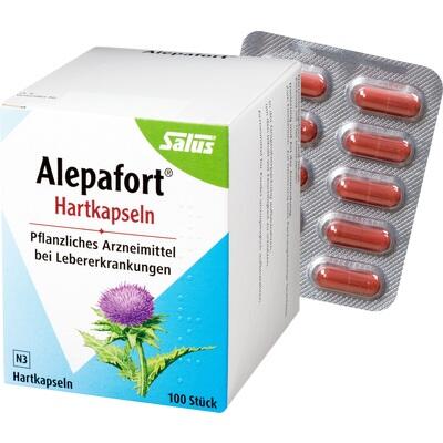 ALEPAFORT Mariendistel Hartkapseln