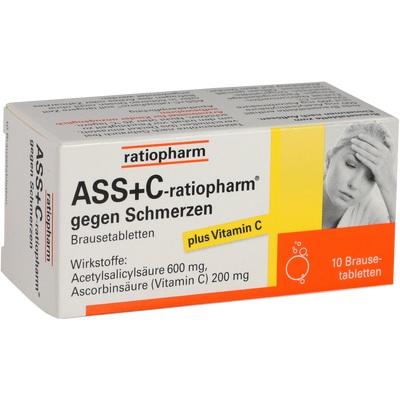 ASS + C-ratiopharm gegen Schmerzen Brausetabletten