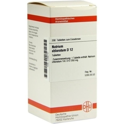 NATRIUM CHLORATUM D 12 Tabletten NATRIUM CHLORATUM D 12 Tabletten