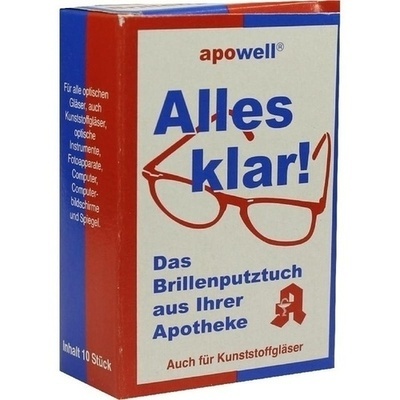 BRILLENPUTZTÜCHER Alles Klar BRILLENPUTZTÜCHER Alles Klar
