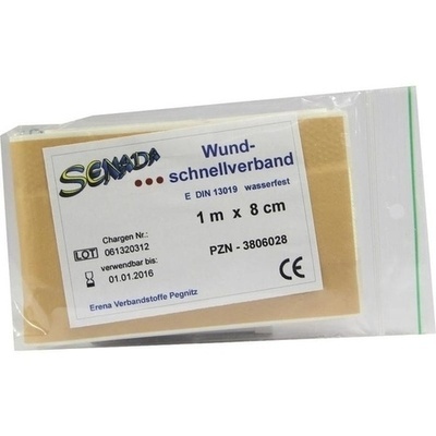 SENADA Wundschnellverband 8x100 cm wasserfest