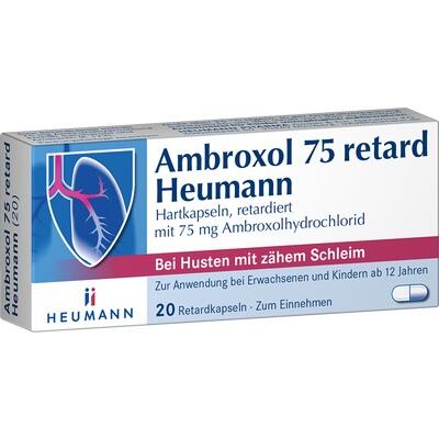 AMBROXOL 75 retard Heumann Kapseln AMBROXOL 75 retard Heumann Kapseln