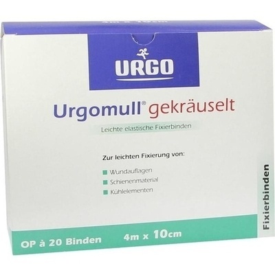 URGO ELAST Mullbinden 10 cmx4 m gekräuselt