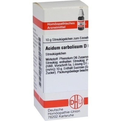 ACIDUM CARBOLICUM D 6 Globuli