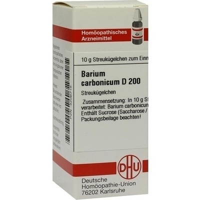 BARIUM CARBONICUM D 200 Globuli