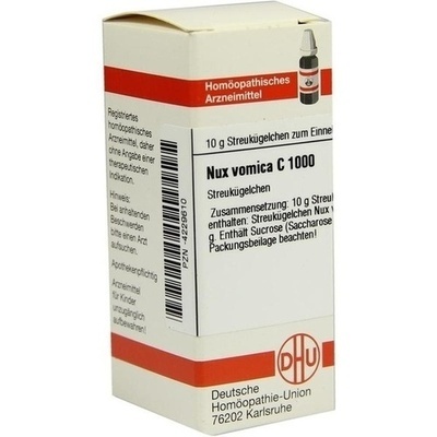 NUX VOMICA C 1000 Globuli NUX VOMICA C 1000 Globuli